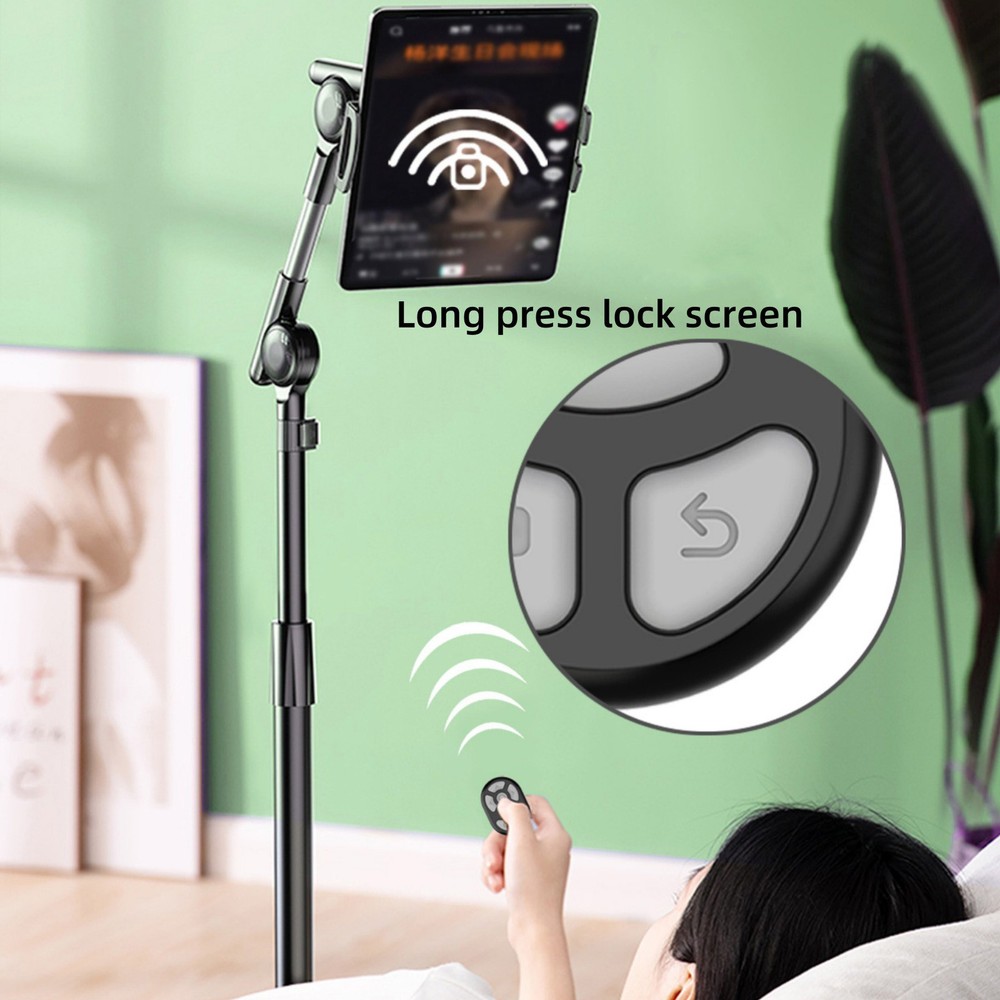 Black Remote Control Scrolling Ring With Charging Compartment Versatile Tool