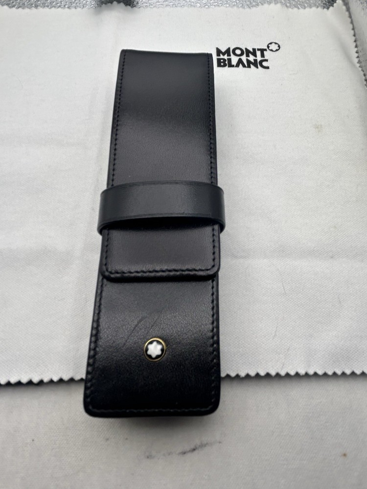 Montblanc Leather Case, for 2 Pens-Excellent