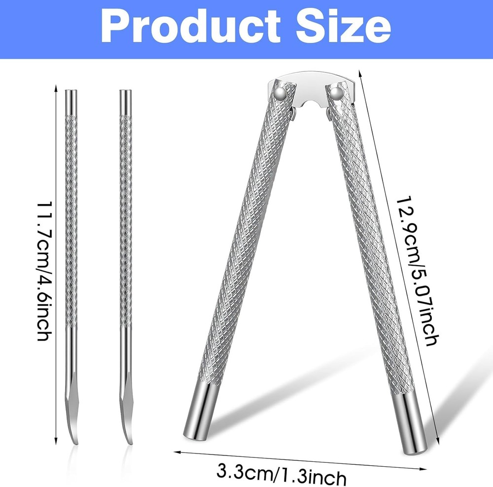 Nut Cracker Set, Nutcracker Tool, Lobster Crackers and Picks Set, 3 Pcs Classic