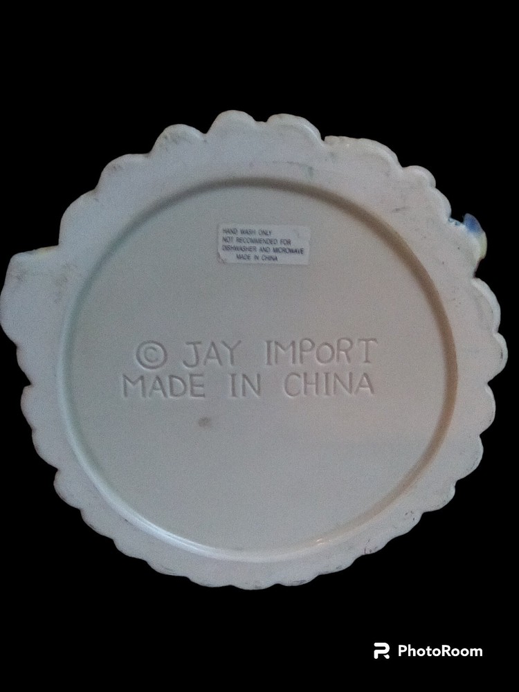 Santa Basket Ceramic, Jay Import