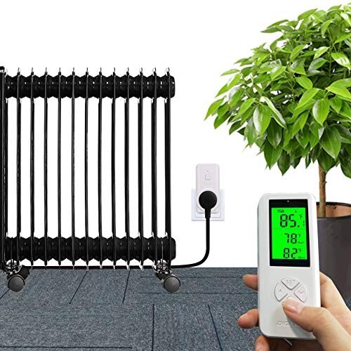 Wireless Thermostat Plug in Temperature Controller Outlet Remote Control New