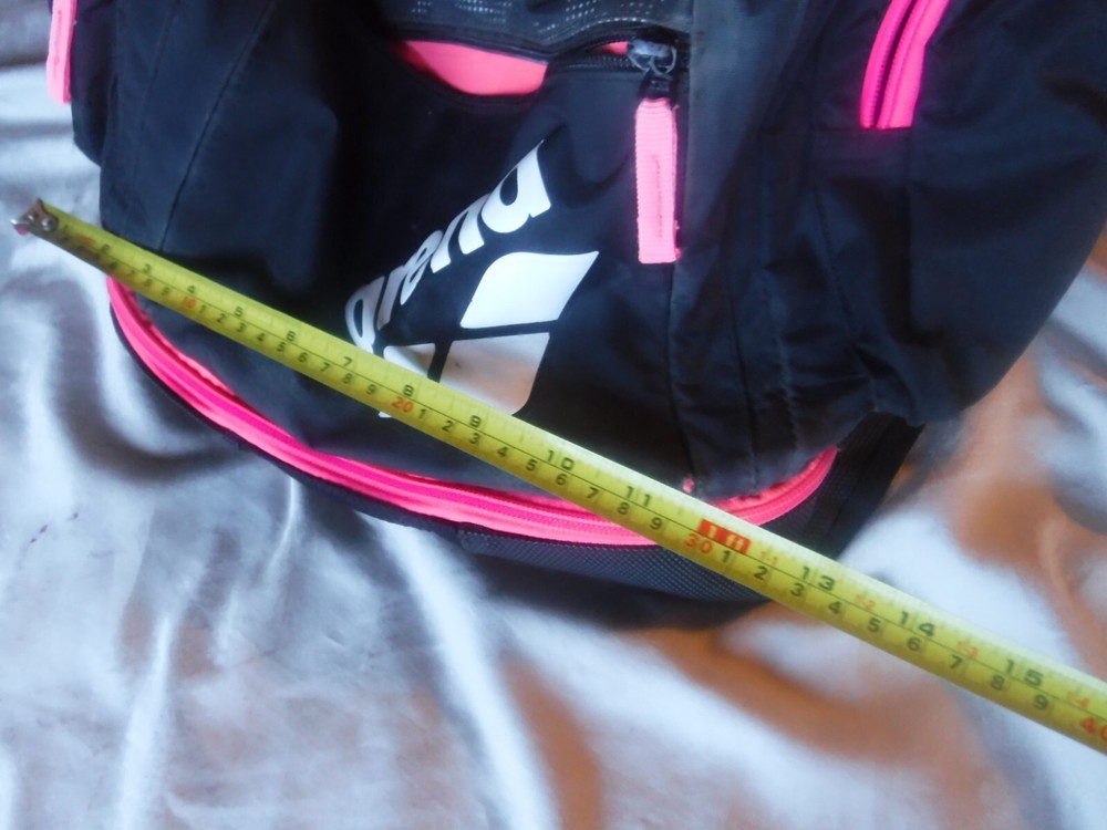 Arena Backpack Black and Pink