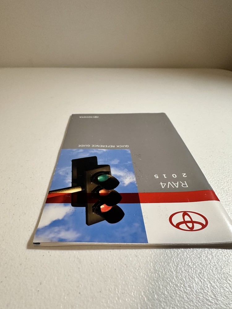 2015 RAV4 Quick Reference Guide Toyota