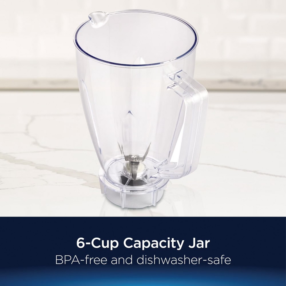 Oster 800 Watt Turbo Blender White Kitchen Food Processor Blender