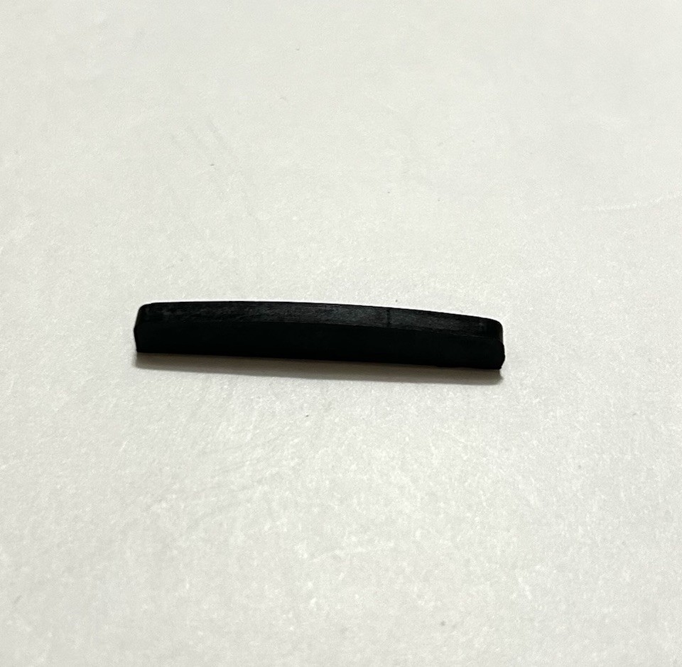 Graph Tech TUSQ XL Black Flat Bottom Nut   Unslotted