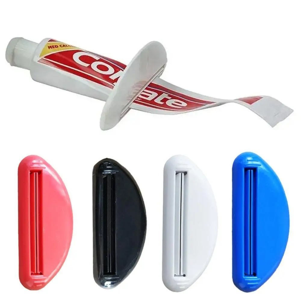 1pcs Multifunction Manual Toothpaste Dispenser Cream Tube Squeezer Bathroom