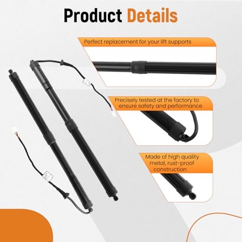 maXpeedingrods 2PCS Tailgate Strut Shock Power Liftgate Trunk Support for