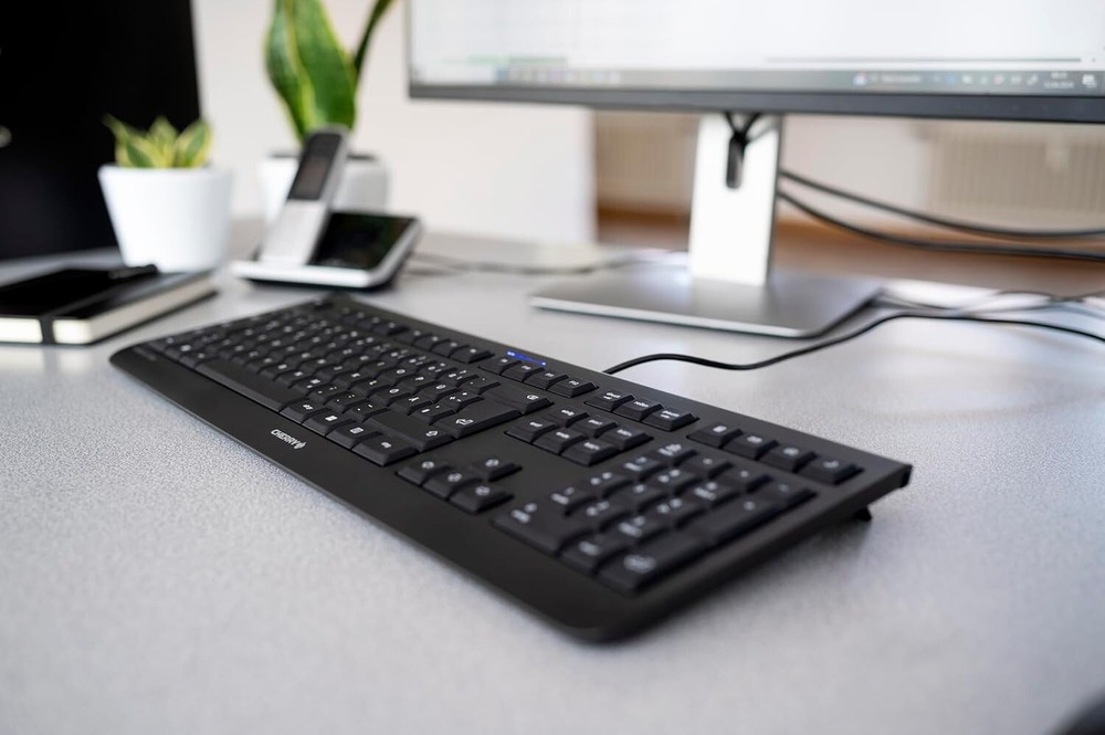CHERRY KC 1000 Keyboard - Black