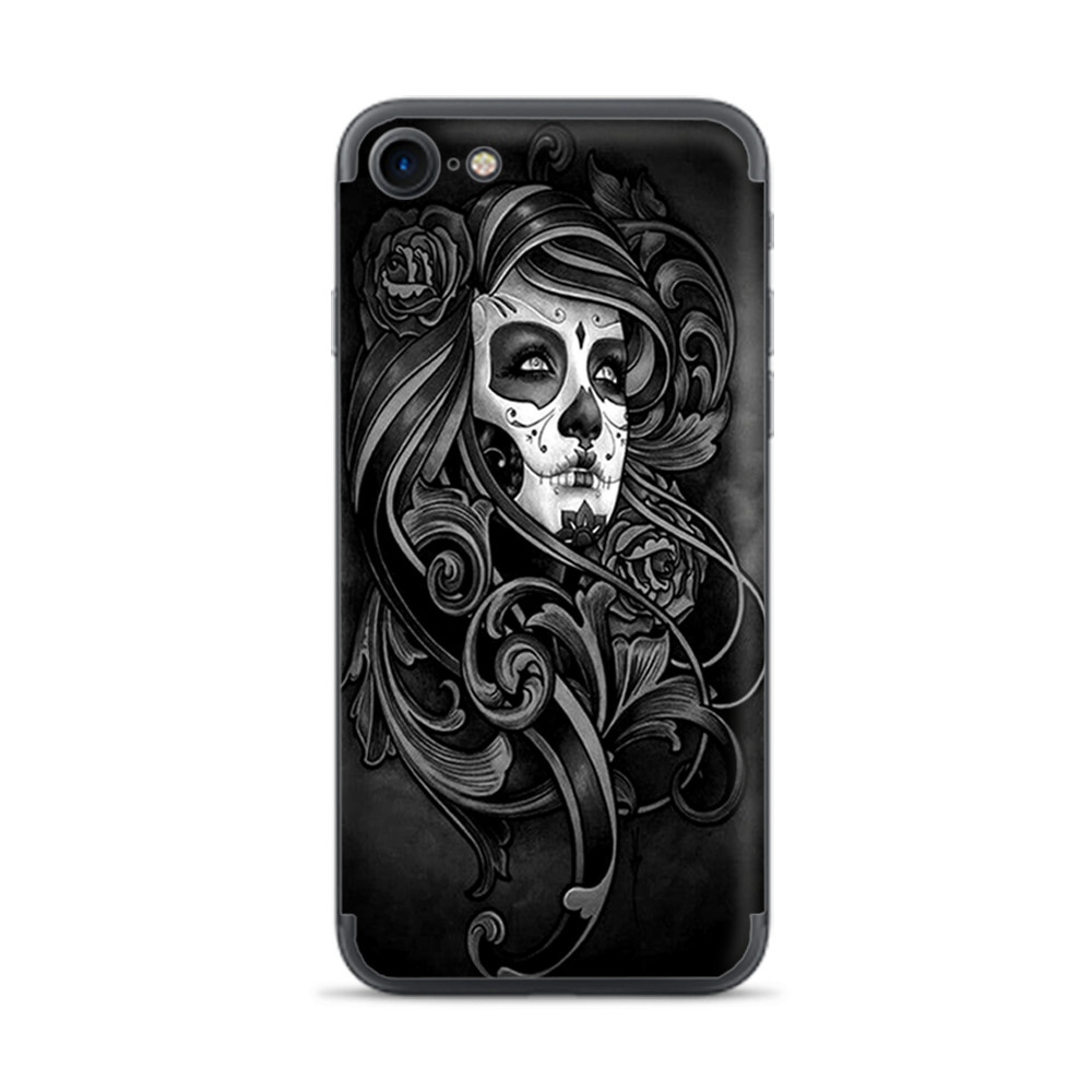 Apple iPhone 7 / 8 Skins Decal Wrap Sugar Skull Girl