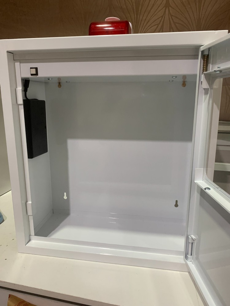 aed wall cabinet