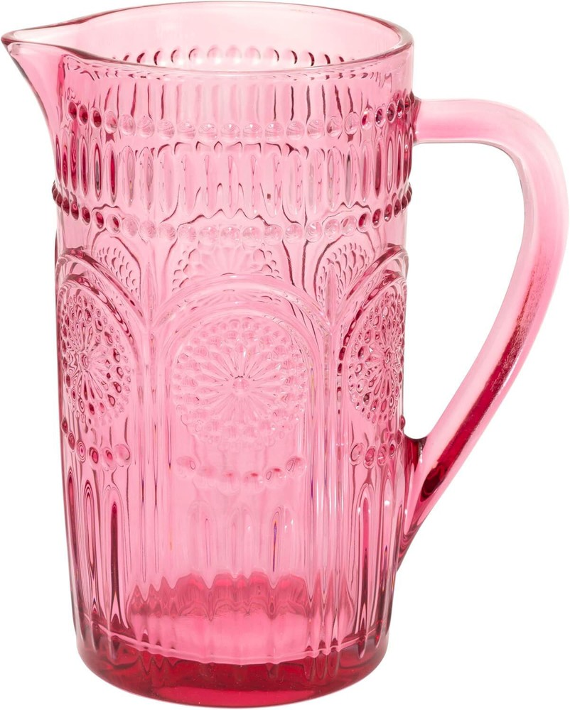 Boston International - Pink Codi Glass Pitcher - TEL25122