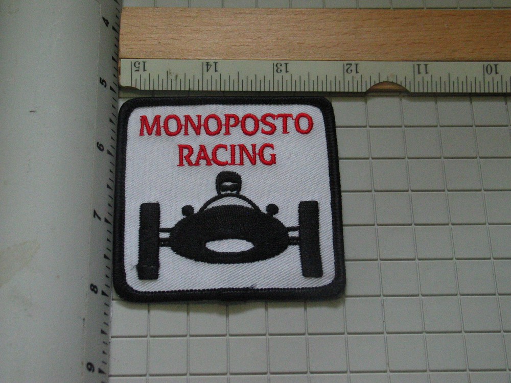 Monoposto Race Car Racing Patch, (#2355) * (**)