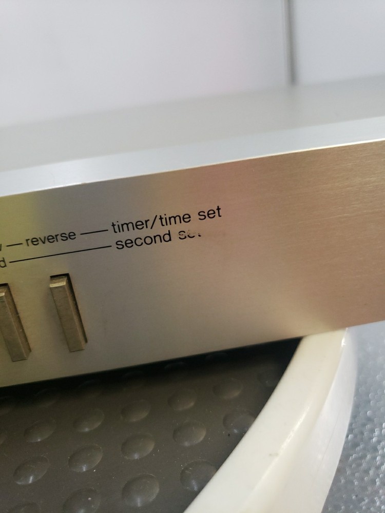 Vintage Silver Technics Audio Digital Timer SH-4020 Japan Tested & Working