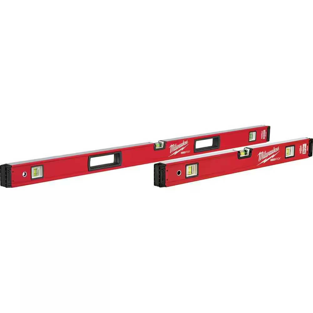 24 In./48 In. REDSTICK Box Level Set