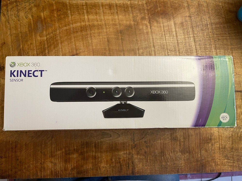 Microsoft Xbox 360 Kinect Sensor - Clean Box Tested All Manuals Game - No Power
