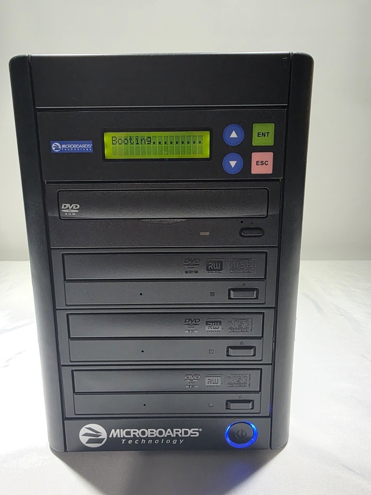 Microboards Technology QD-DVD-123 DVD Duplicator 1:3 Burner Disc Copier