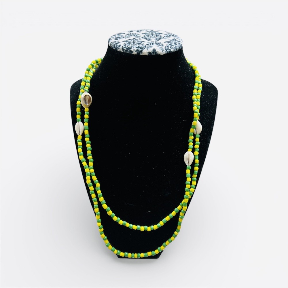 Collar Eleke De Orula Con Caracol Santeria IFA