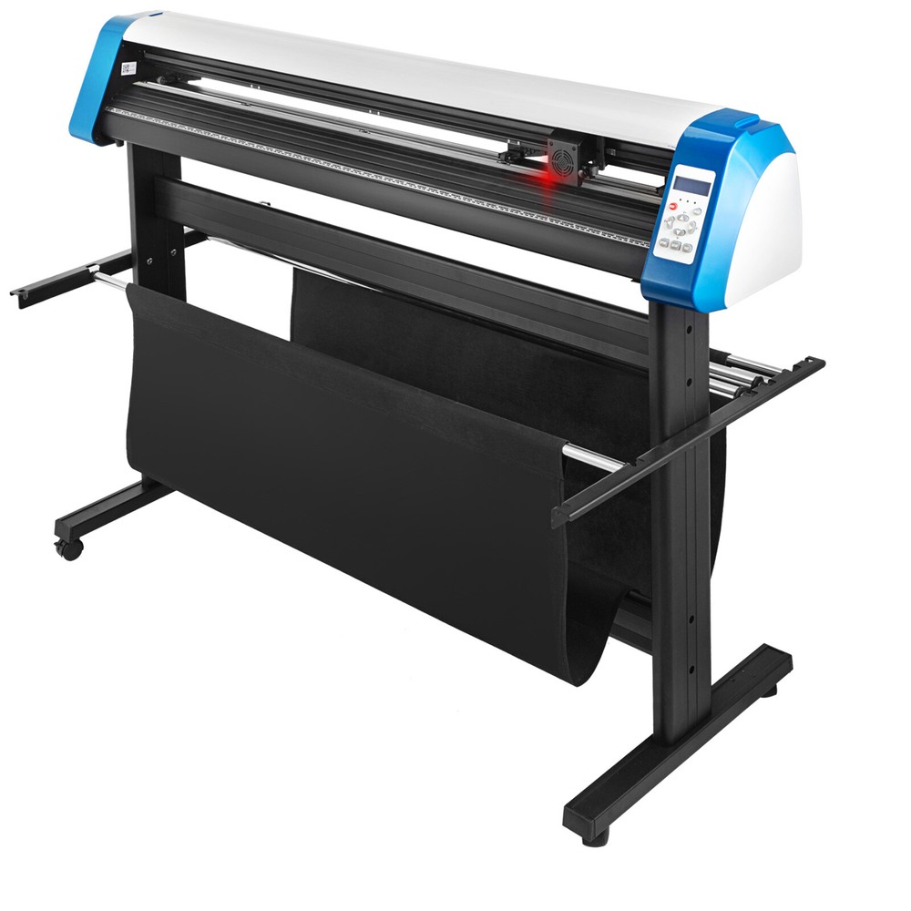53" Vinyl Cutter Plotter Sign Cutting Machine w/Software+3 Blades LCD Screen