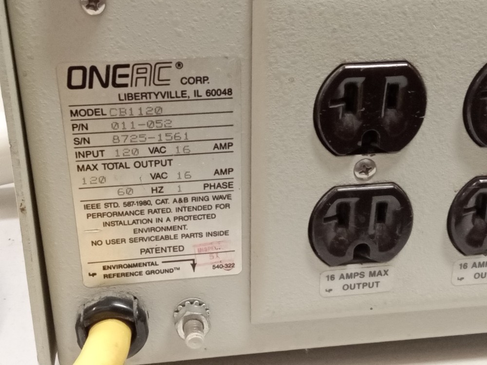 OneAC CB1120 Power Conditioner