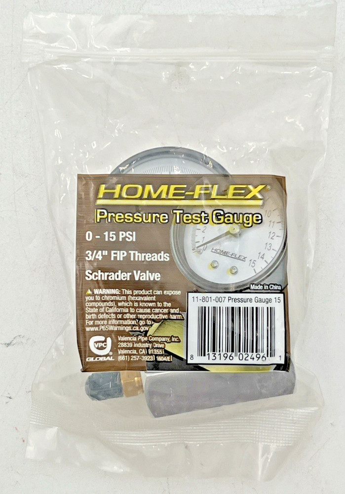 HOME-FLEX (3) 1/2" COUPLERS, TRACER WIRE, (2) THREADED TRANSITIONS & 100' PIPE
