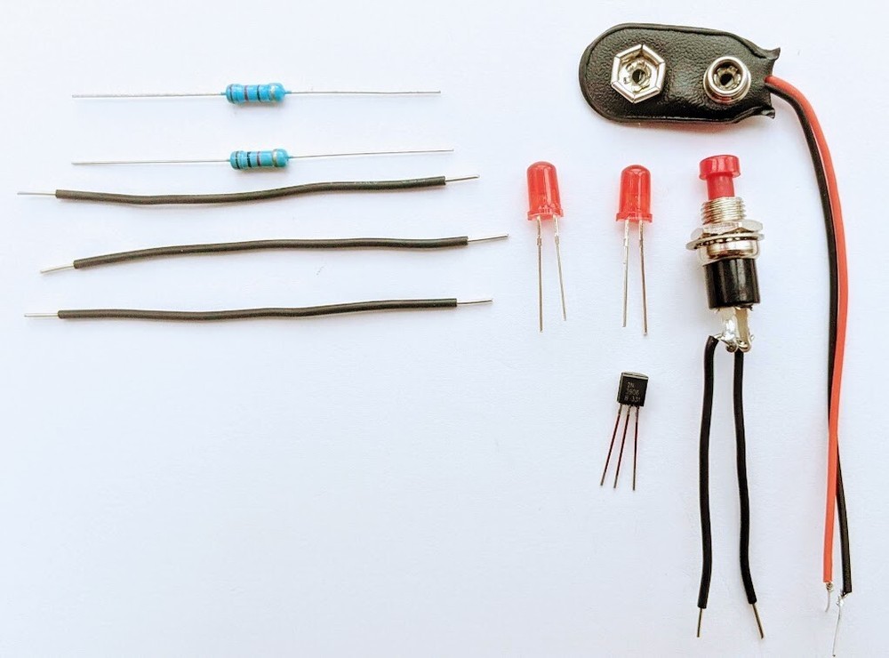 MC1-10 ** Mr Circuit Science ** Experiment Kit -How A Two-Transistor Osc Works