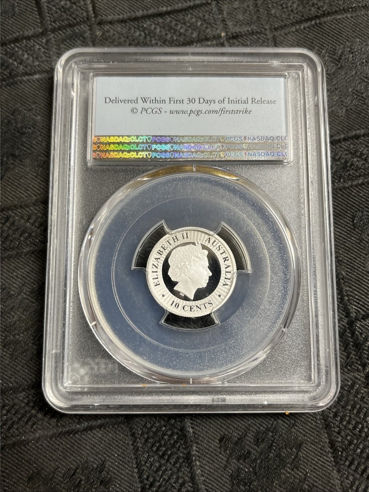 2016 Australia Red Kangaroo Silver 1/10 oz PCGS PF70 Label Proof First StrikE