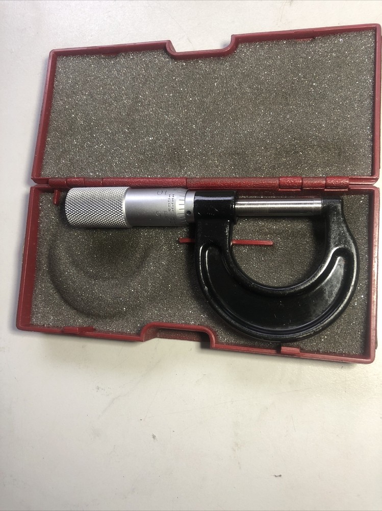 Starrett NO436 Outside Micrometer With Case