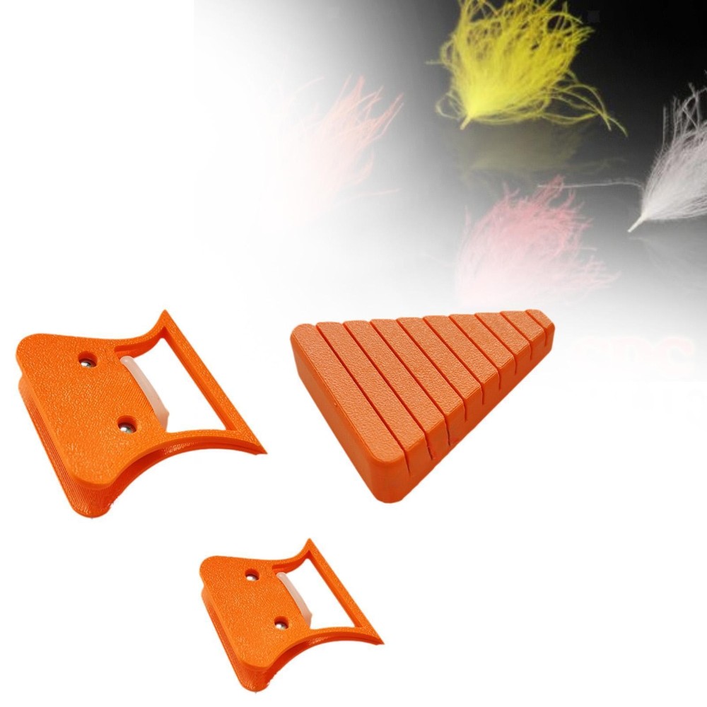 Fly Tying Tool Feather Folder Feather Clip