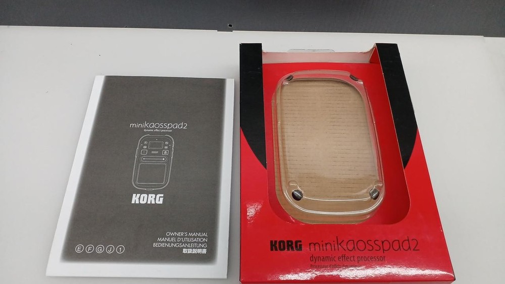 KORG MINI-KP2 Mini Kaoss Pad 2 Dynamic Effect Processor w/ Box Manual MG01 2.0