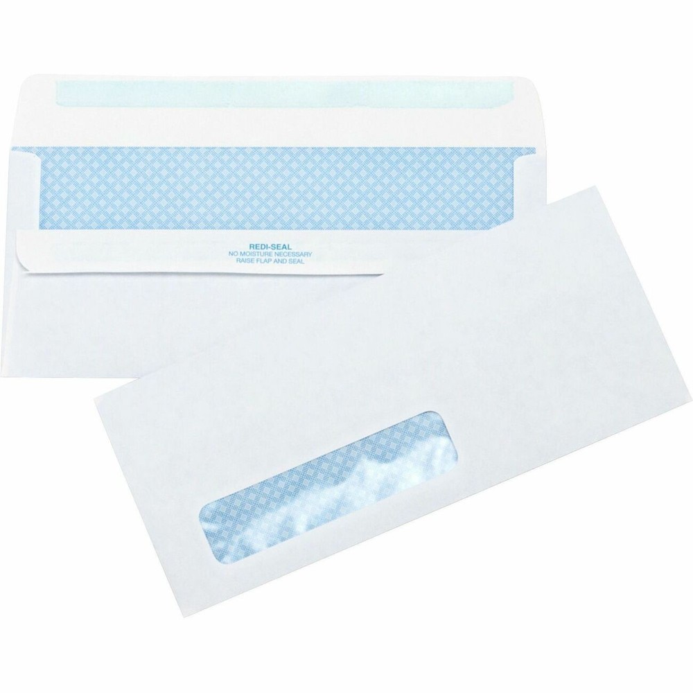 Business Source BSN42207 #10 Single Window Envelopes 500/box White