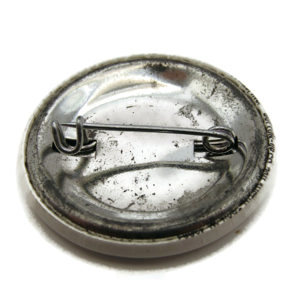 Karate Kid Kicking Breaking Board Pin Button