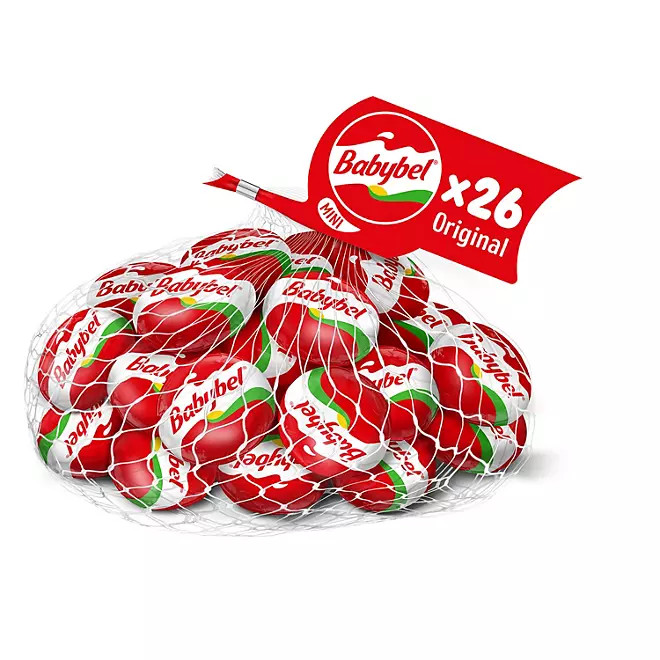 Mini Babybel Original Semisoft Cheese, 26 ct, Fresh
