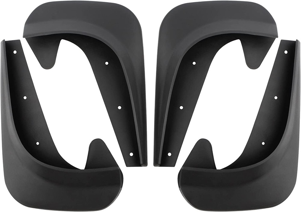 4Pcs Car Mud Flaps Splash Guards Fender Mudguards Front Rear For Universal Car