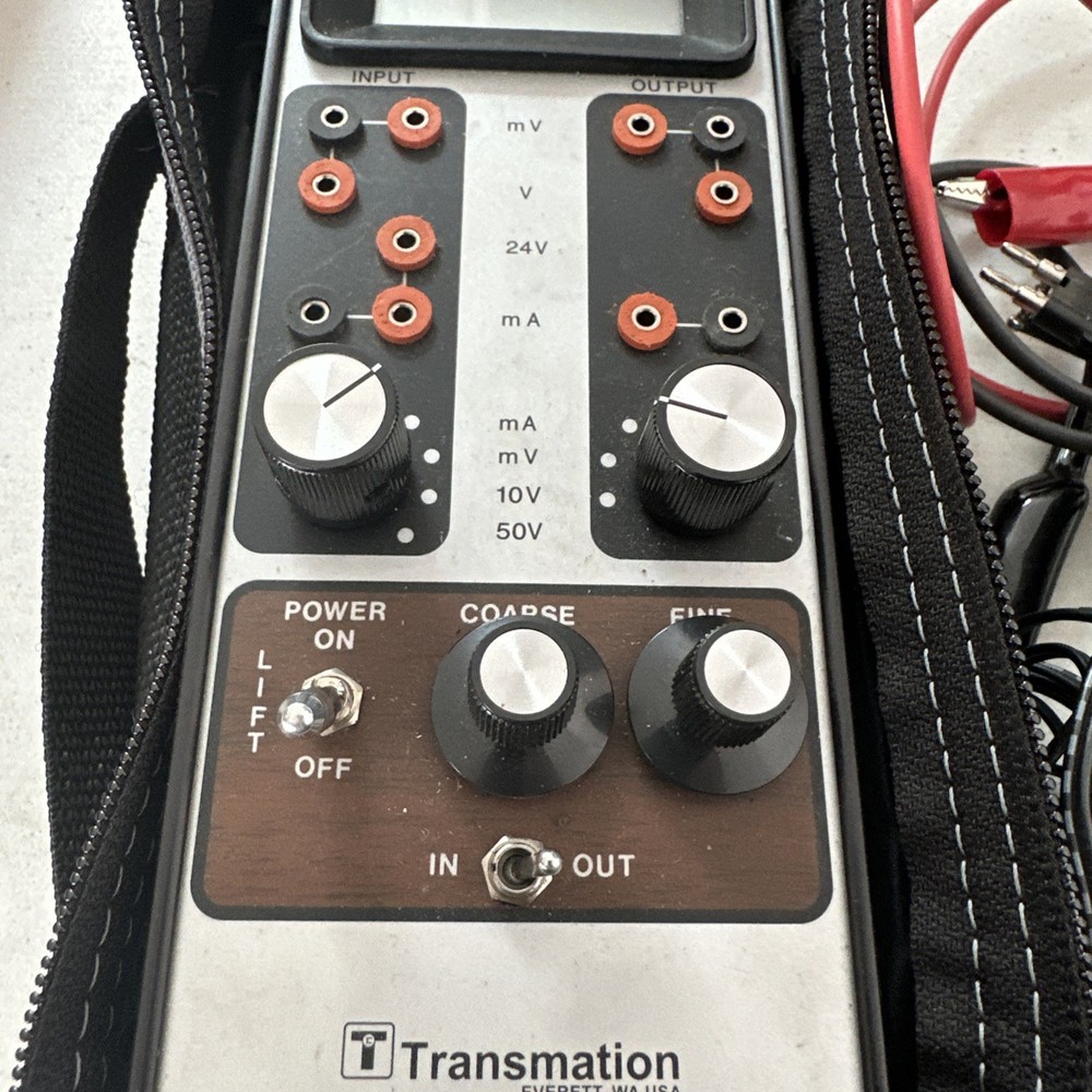 TRANSMATION 1045 LOOP Calibrator, WITH POWER SUPPLY