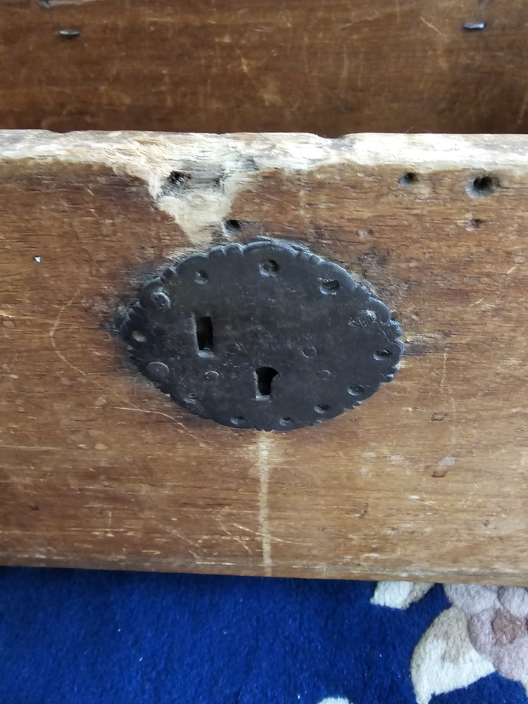 Spanish Colonial, Six-Board Cedar Chest, 18th Century