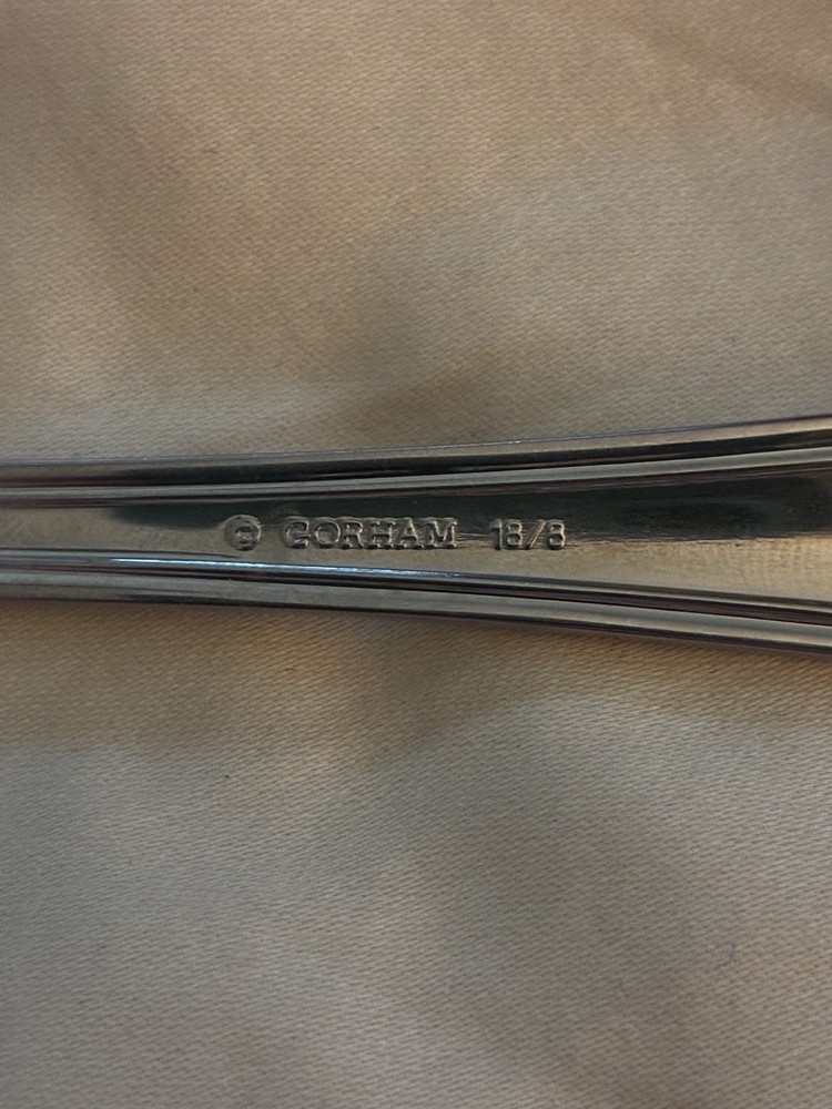 Gorham Monet Glossy Dinner Fork Stainless Steel Flatware 8-Available