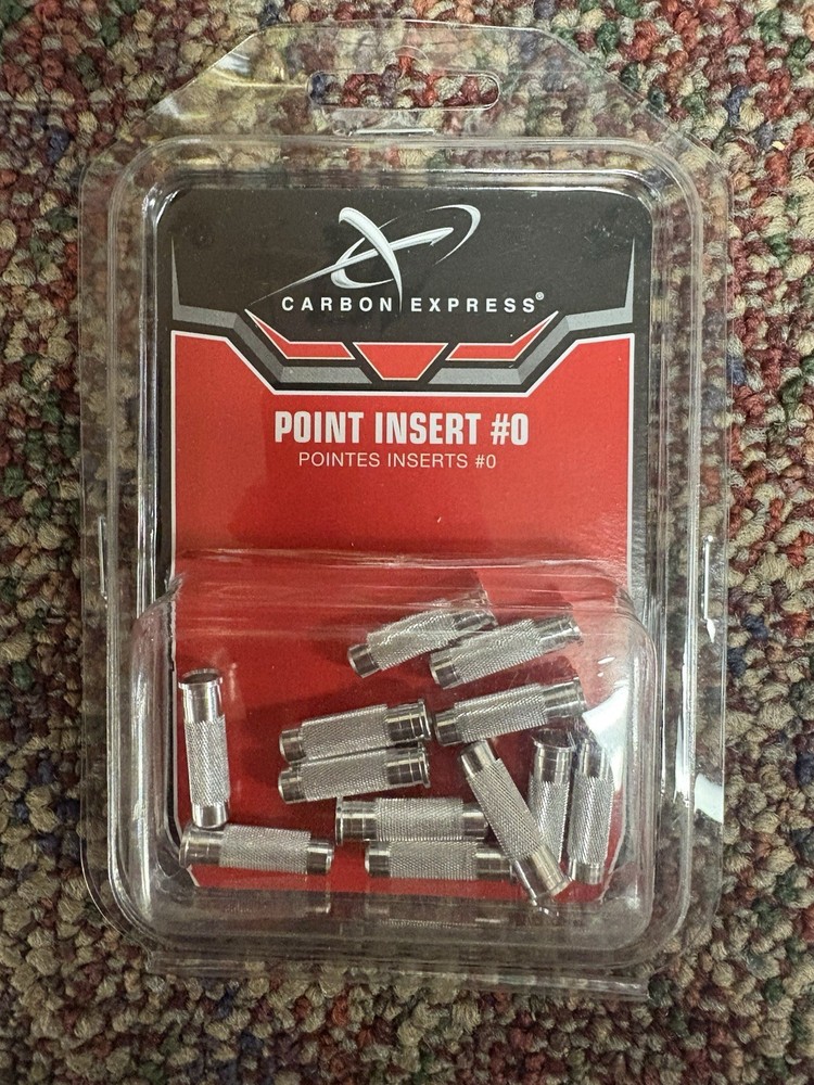 Carbon Express Point Insert #0 12 Pack 50196 Arrow