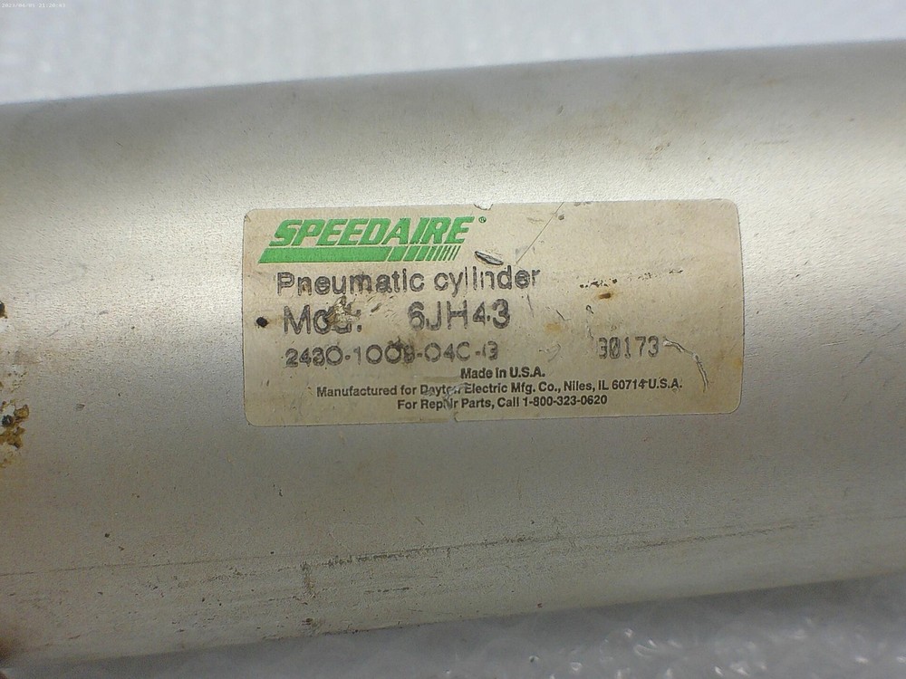 SPEEDAIRE 6JH43 CYLINDER UNMP