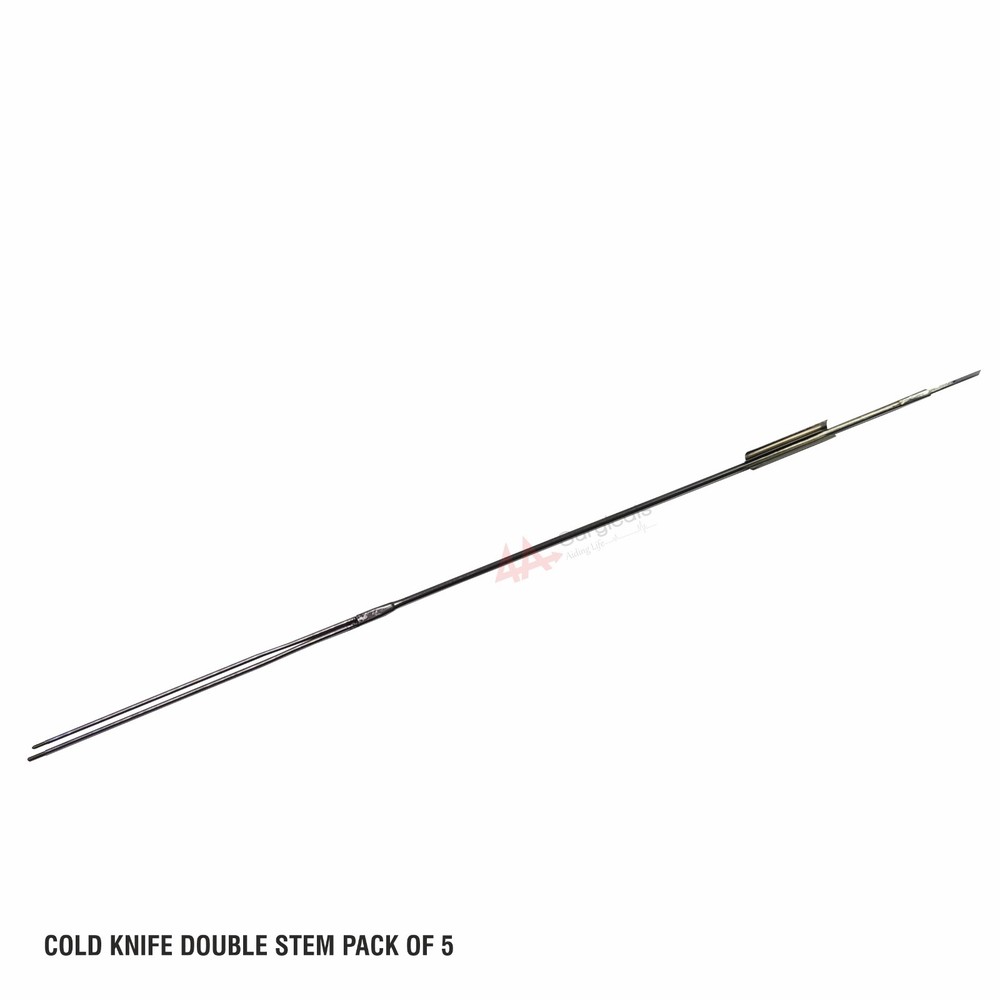 4A COLD KNIFE DOUBLE STEM PACK OF 5