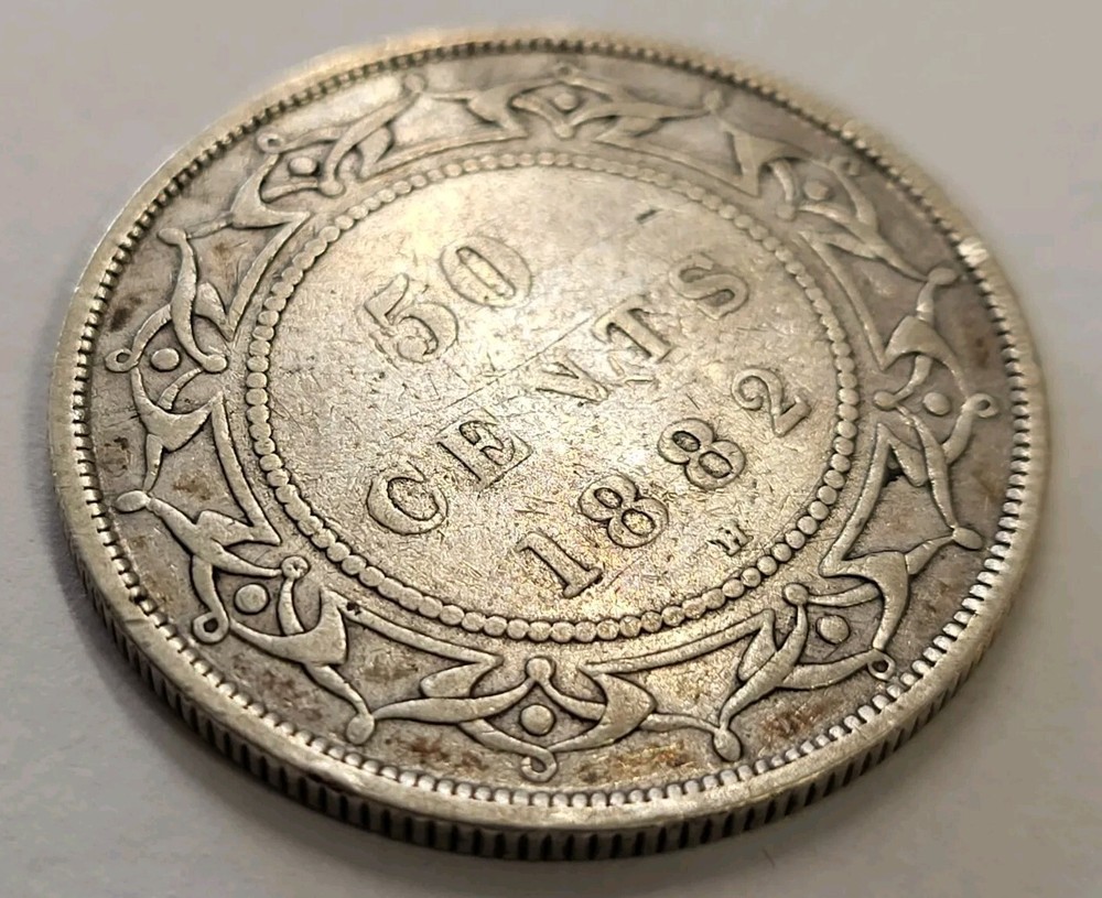 1882 Newfoundland 50 Cents