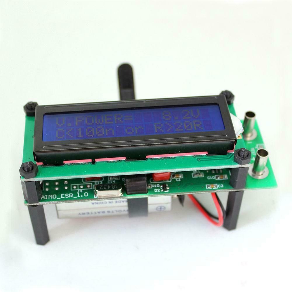 ESR01 Autorange Inductance Tester Capacitance ESR Resistance SMD Component Test