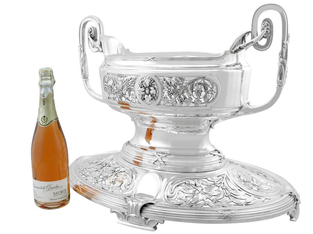 Antique Art Nouveau German Silver Centrepiece