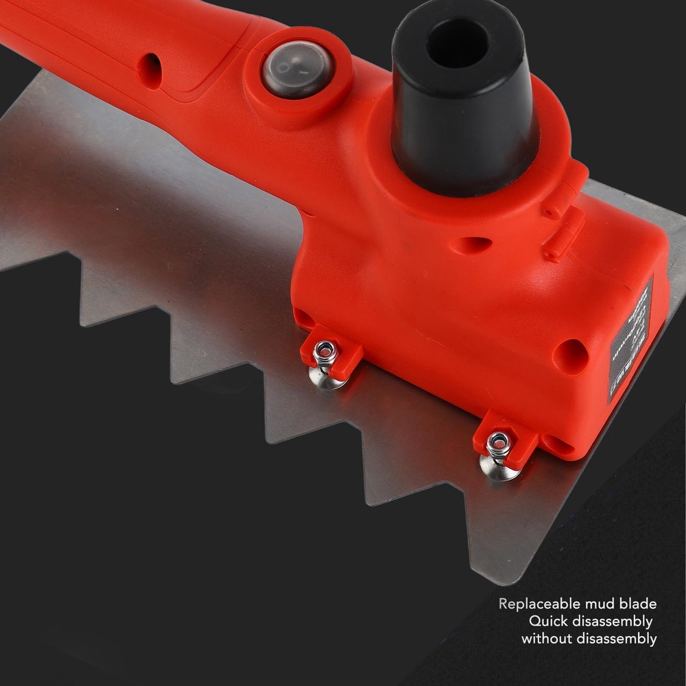 Concrete Flat Plate Trowel Dual Use High Frequency Vibration Handheld Cement WT