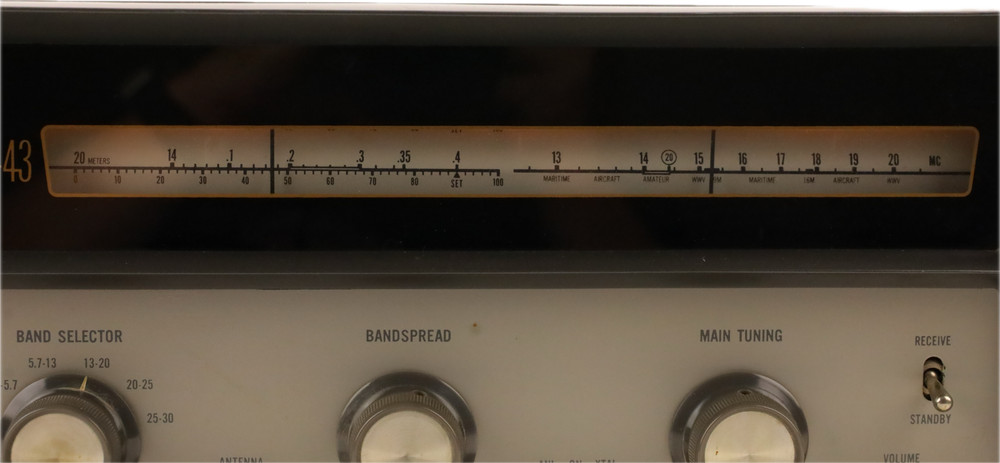 Gonset G-43 Communications Receiver - Untested - Fast Ship!