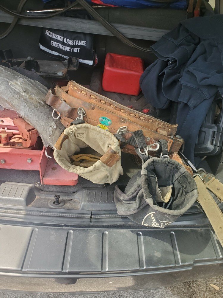 lineman climbing belt