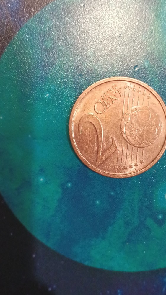 2euro Cents 2002 year error's attached