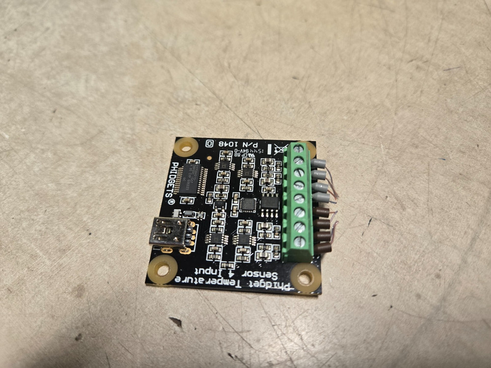Phidget 4-Input Temperature Sensor 1048_2 for Precise Temperature Monitoring