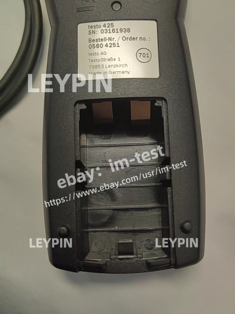 Testo 425 anemometer*im