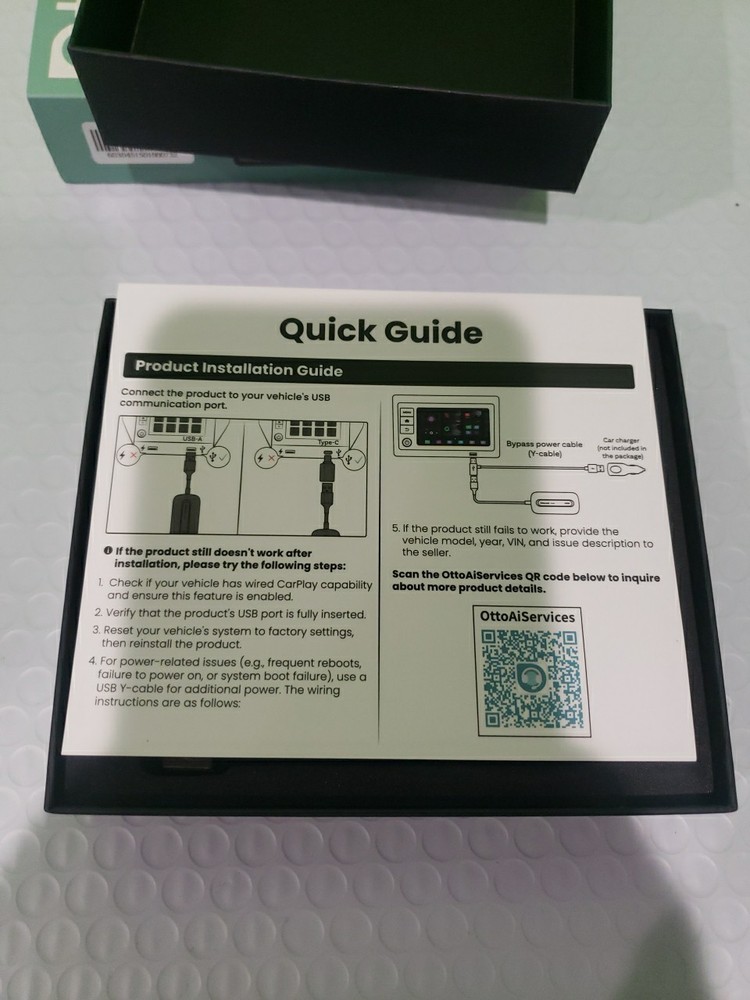 OTTOCAST Play2Video Express + Wireless Remote – Open Box