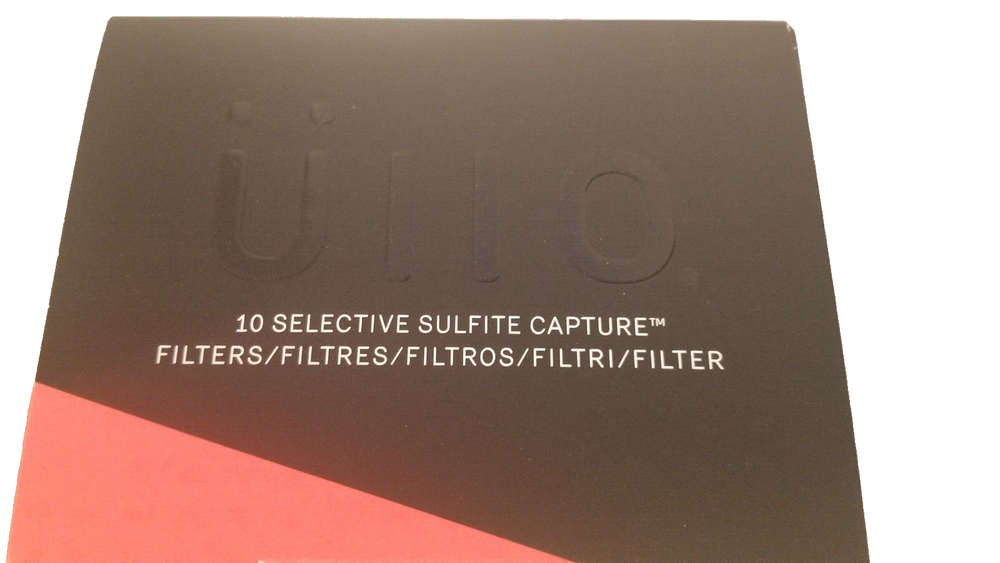 Ullo Replacement Filters (10 Pack), Selective Sulfite Capture 10-Pack